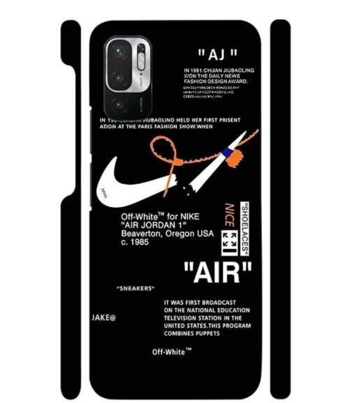 Sneakers style graphics Redmi Note 10 T 5G Mobile Cover