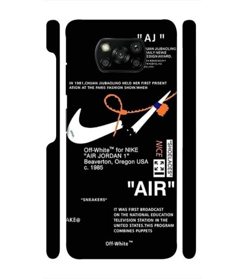 Sneakers style graphics Poco X3 Mobile Cover