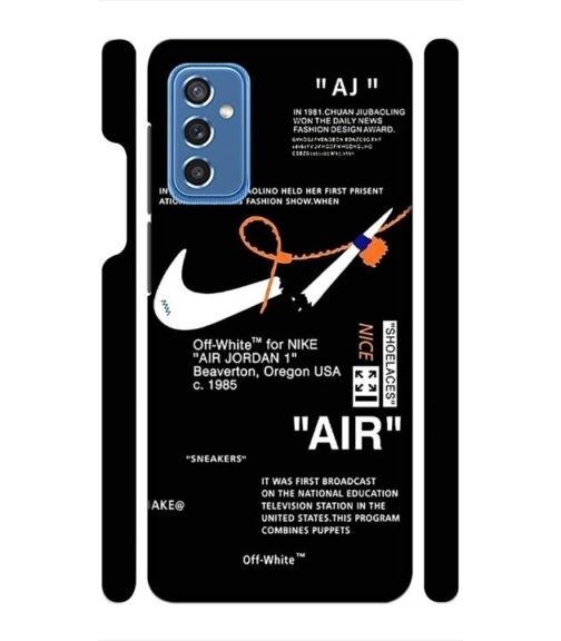 Sneakers style graphics Samsung Galaxy M52 5G Mobile Cover