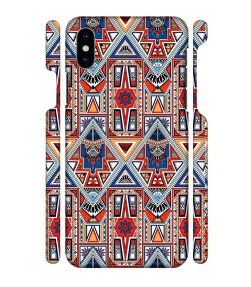Abstract design iPhone X Mobile Cover