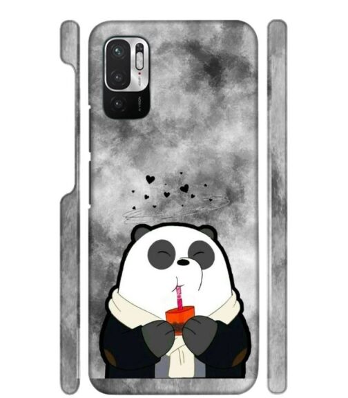 Cute panda Redmi Note 10 T 5G Mobile Cover