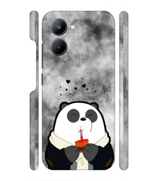 Cute panda Realme C33 Mobile Cover