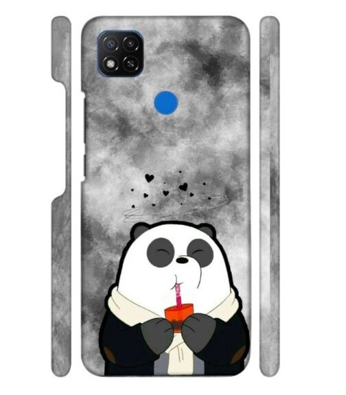 Cute panda POCO C31 Mobile Cover