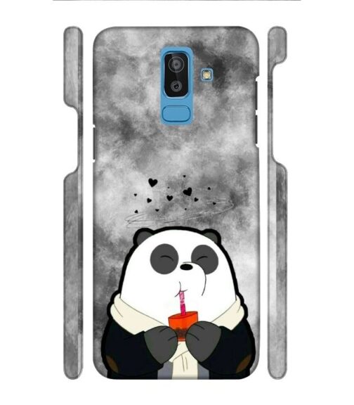 Cute panda Samsung Galaxy J8 Mobile Cover
