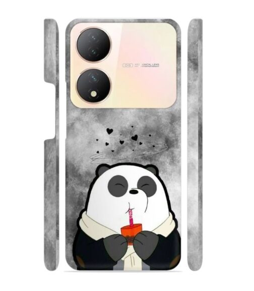 Cute panda Vivo Y100 (5G) Mobile Cover