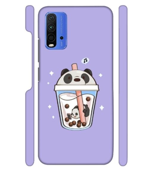 Panda Smoothie graphics Redmi 9 Power Mobile Cover