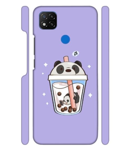 Panda Smoothie graphics POCO C31 Mobile Cover
