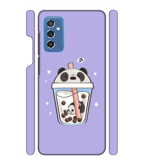 Panda Smoothie graphics Samsung Galaxy M52 5G Mobile Cover