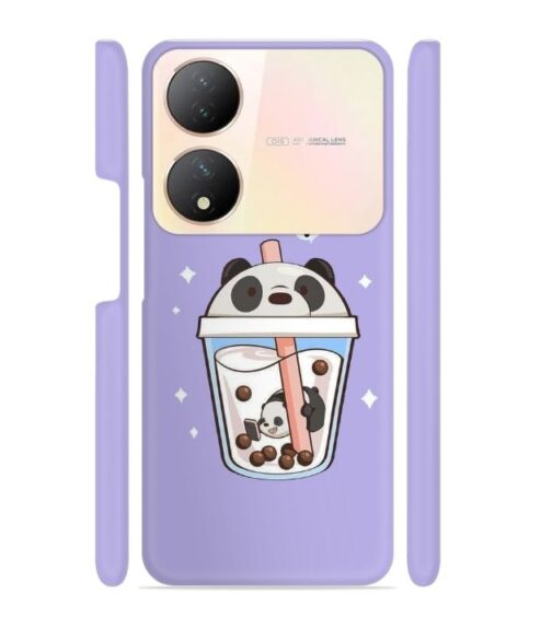 Panda Smoothie graphics Vivo Y100 (5G) Mobile Cover