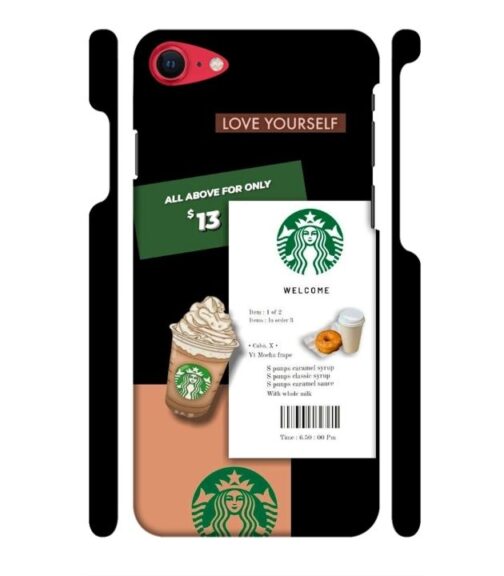 Starbuck background iPhone SE 2020 Mobile Cover