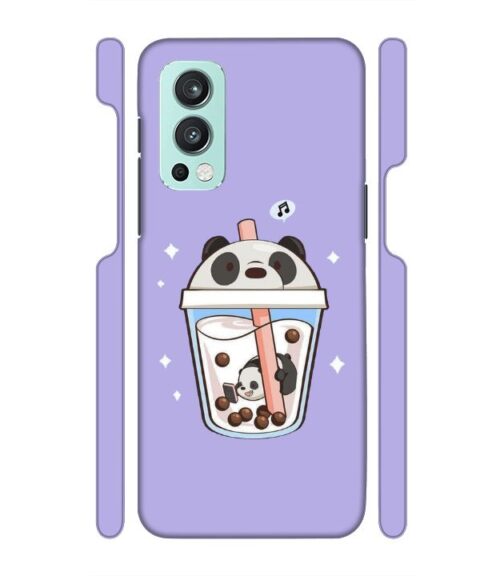 Panda Smoothie graphics Oneplus Nord 2 Mobile Cover