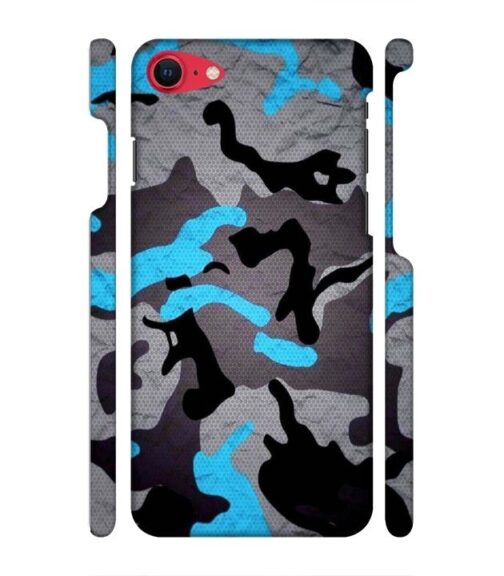 Milatry style multicolor pattern iPhone SE 2020 Mobile Cover