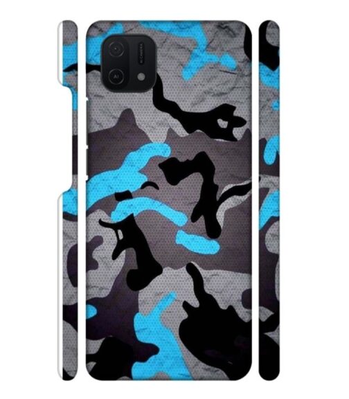 Milatry style multicolor pattern Oppo A16 E Mobile Cover