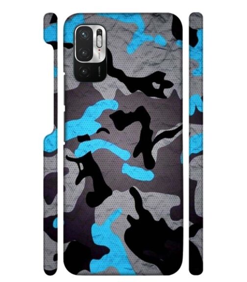 Milatry style multicolor pattern Redmi Note 10 T 5G Mobile Cover