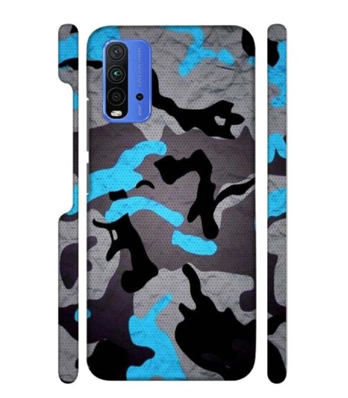 Milatry style multicolor pattern Redmi 9 Power Mobile Cover