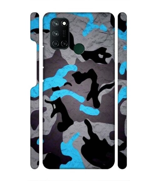 Milatry style multicolor pattern Realme 7i Mobile Cover