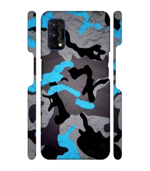 Milatry style multicolor pattern Realme 7 Pro Mobile Cover