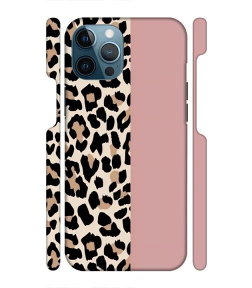 Tiger half skin iPhone 12 Pro Mobile Cover