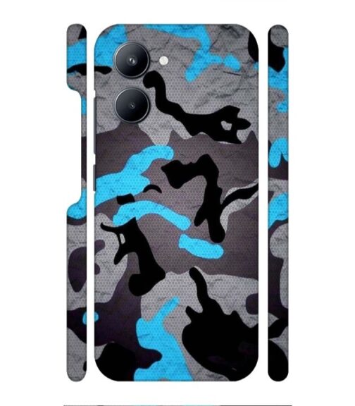 Milatry style multicolor pattern Realme C33 Mobile Cover