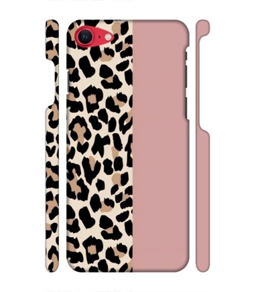 Tiger half skin iPhone SE 2020 Mobile Cover