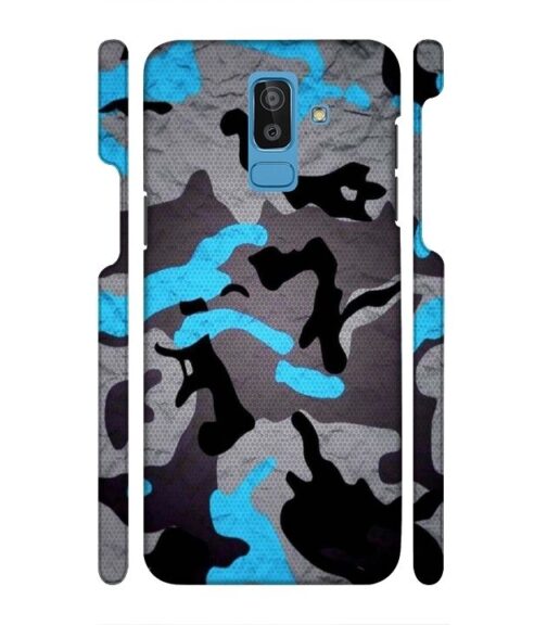 Milatry style multicolor pattern Samsung Galaxy J8 Mobile Cover
