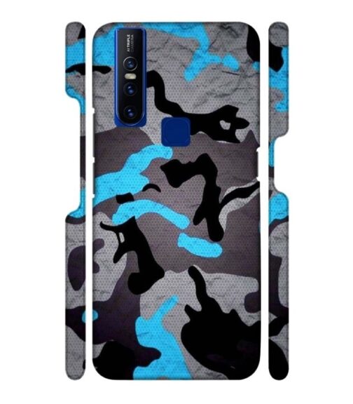 Milatry style multicolor pattern Vivo V15 Mobile Cover