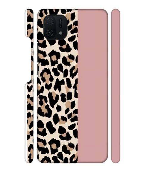 Tiger half skin Oppo A16 E Mobile Cover