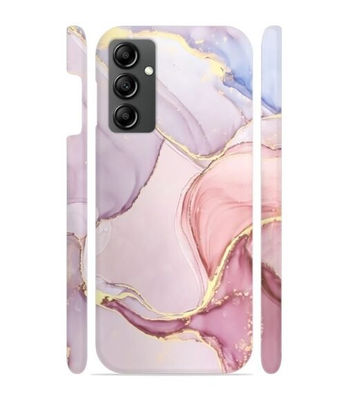Pink abstract design with gold glitter Samsung Galaxy F13 5G Mobile Cover