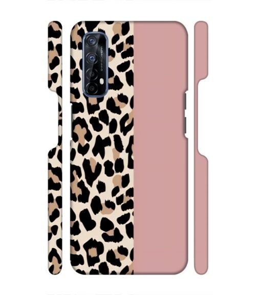 Tiger half skin Realme 7 Mobile Cover