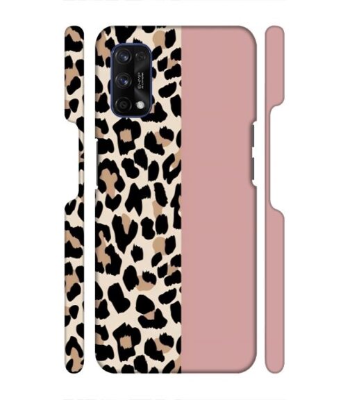 Tiger half skin Realme 7 Pro Mobile Cover