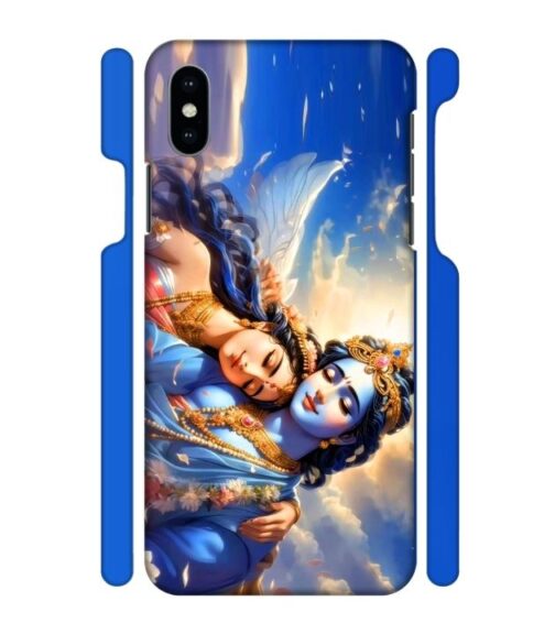 Shri radha krishna wonderful Ai genrated iPhone X Mobile Cover