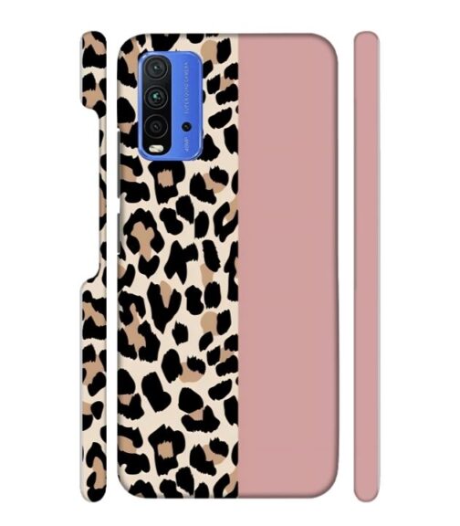 Tiger half skin Redmi 9 Power Mobile Cover