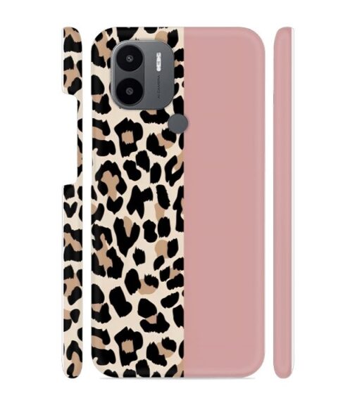 Tiger half skin Poco C50 Mobile Cover