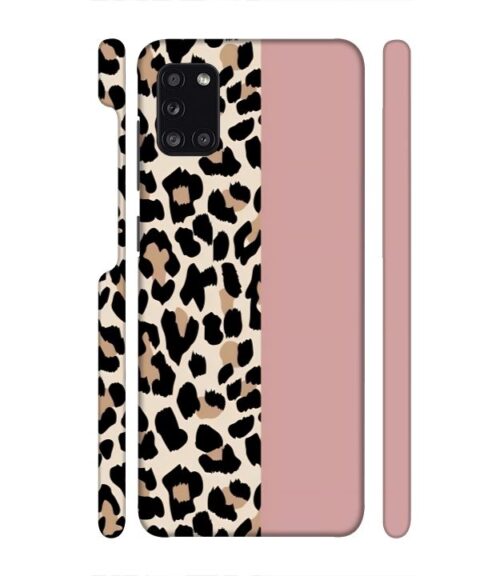 Tiger half skin Samsung Galaxy A31 Mobile Cover