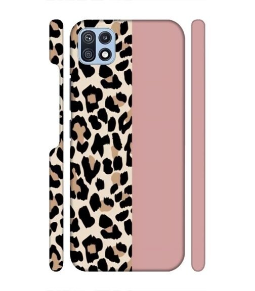 Tiger half skin Samsung Galaxy F42 (5G) Mobile Cover