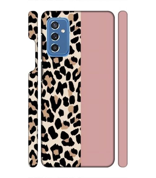 Tiger half skin Samsung Galaxy M52 5G Mobile Cover