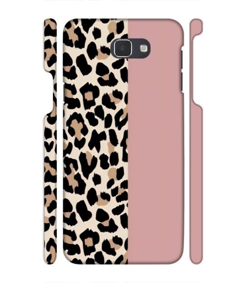 Tiger half skin Samsung Galaxy J7 Prime Mobile Cover