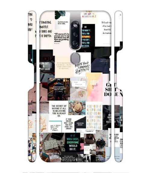 Motivational Quotes Oppo F11 Mobile Cover