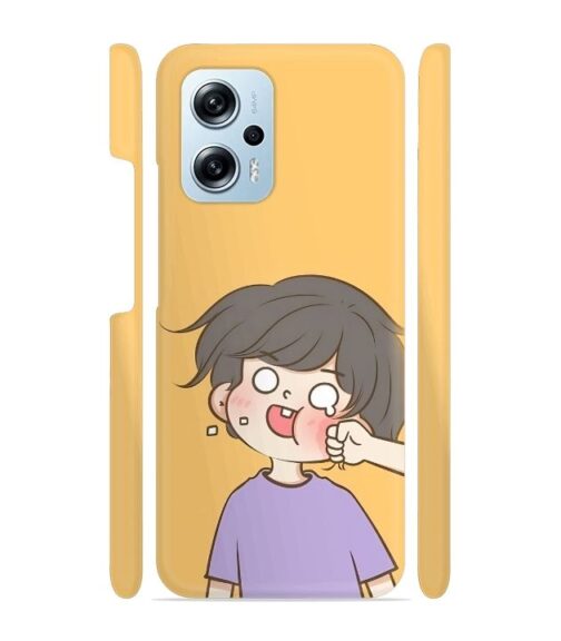 Yellow human graphics Redmi K50i 5G Mobile Cover