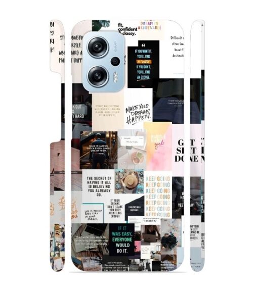 Motivational Quotes Redmi K50i 5G Mobile Cover