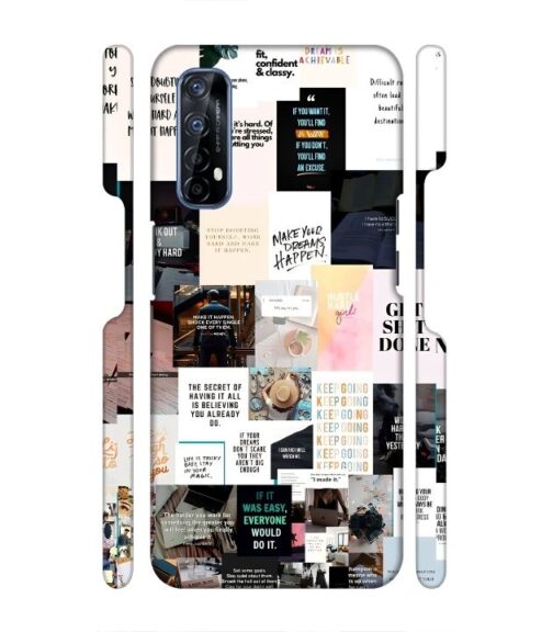 Motivational Quotes Realme 7 Mobile Cover