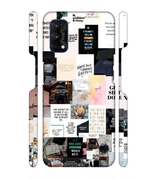 Motivational Quotes Realme 7 Pro Mobile Cover