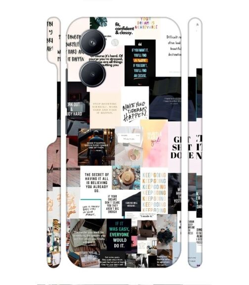 Motivational Quotes Realme C33 Mobile Cover