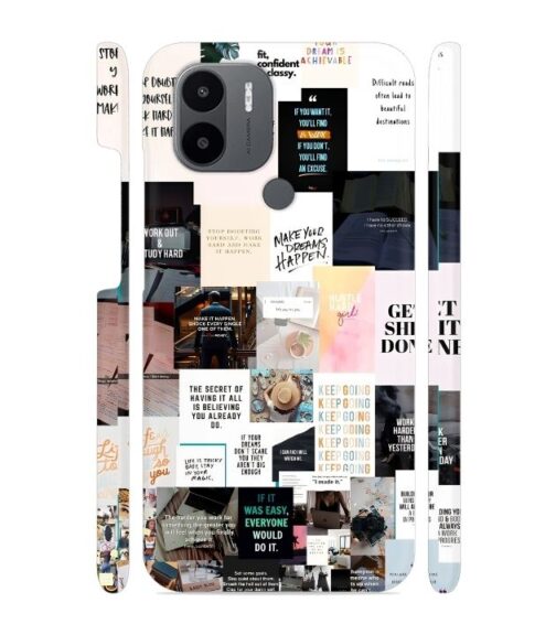 Motivational Quotes Poco C50 Mobile Cover