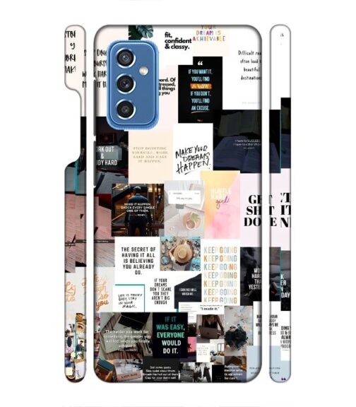 Motivational Quotes Samsung Galaxy M52 5G Mobile Cover