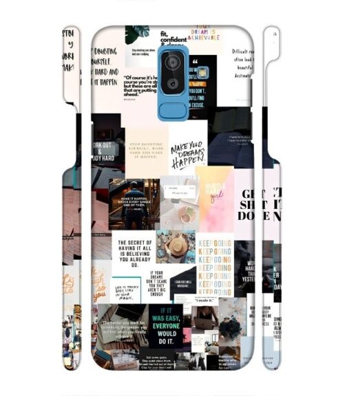 Motivational Quotes Samsung Galaxy J8 Mobile Cover