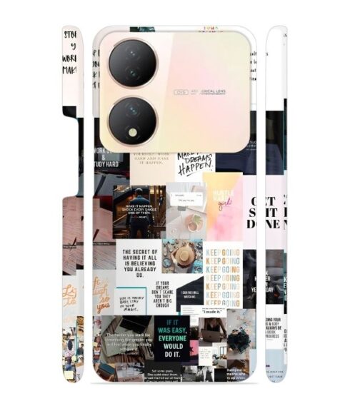 Motivational Quotes Vivo Y100 (5G) Mobile Cover