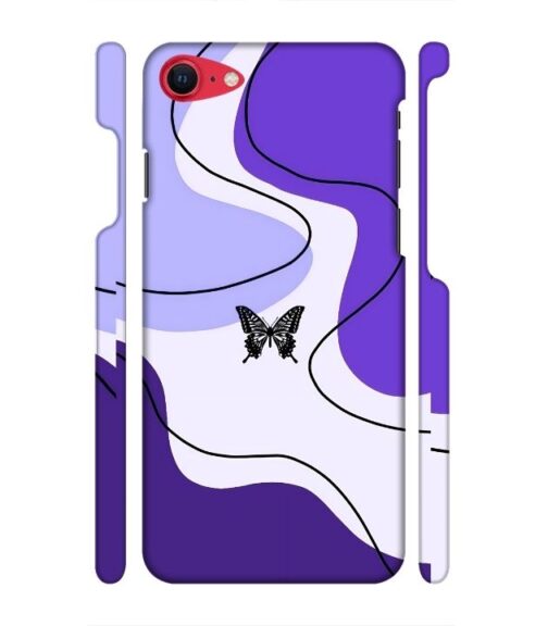 Beautiful combination of color with butterfly iPhone SE 2020 Mobile Cover