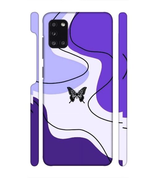 Beautiful combination of color with butterfly Samsung Galaxy A31 Mobile Cover