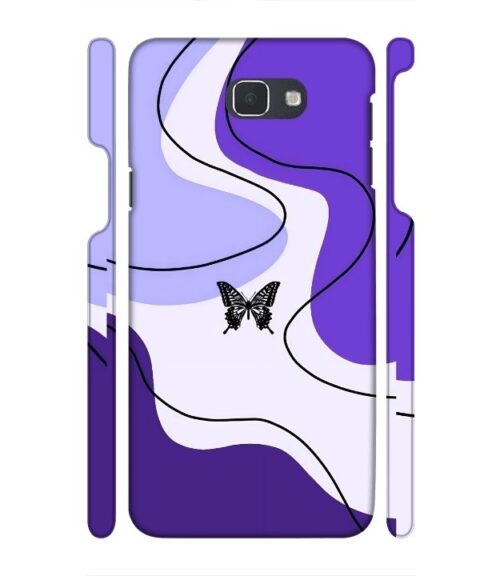 Beautiful combination of color with butterfly Samsung Galaxy J7 Prime Mobile Cover